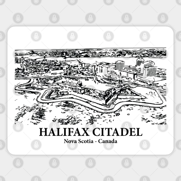 Halifax Citadel - Nova Scotia Magnet by Lakeric